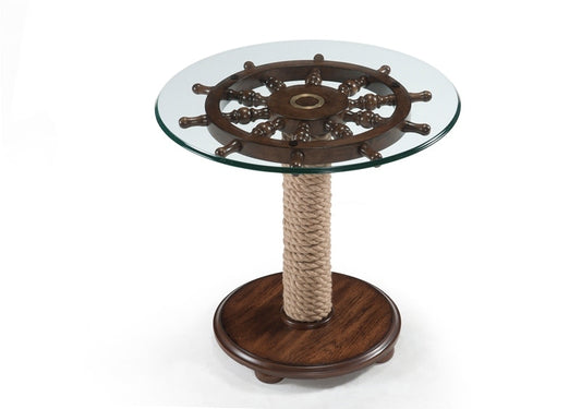 Magnussen - Beaufort Round Accent Table - T2214-35T_T2214-35B view 1