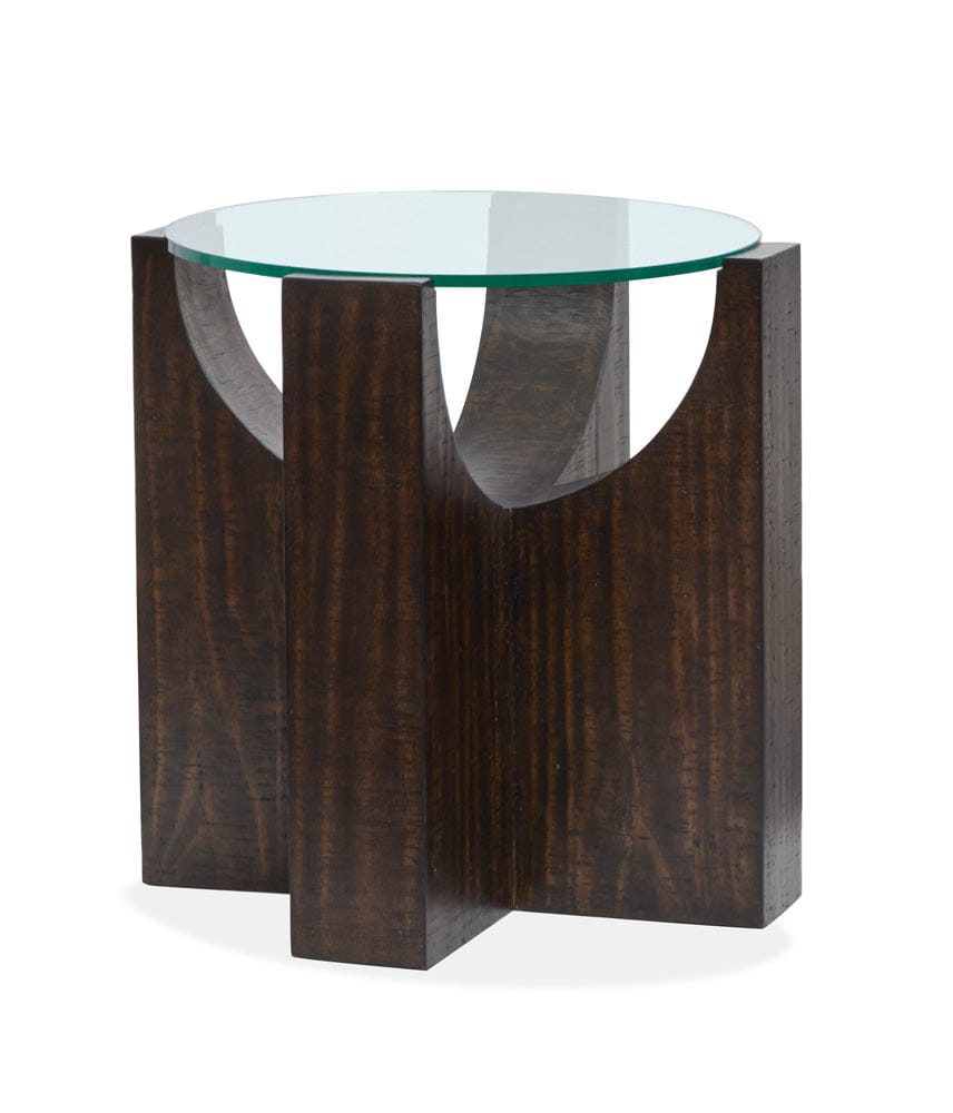 Magnussen - Beckham Rustic Tavern Round End Table - T6336-05 view 1