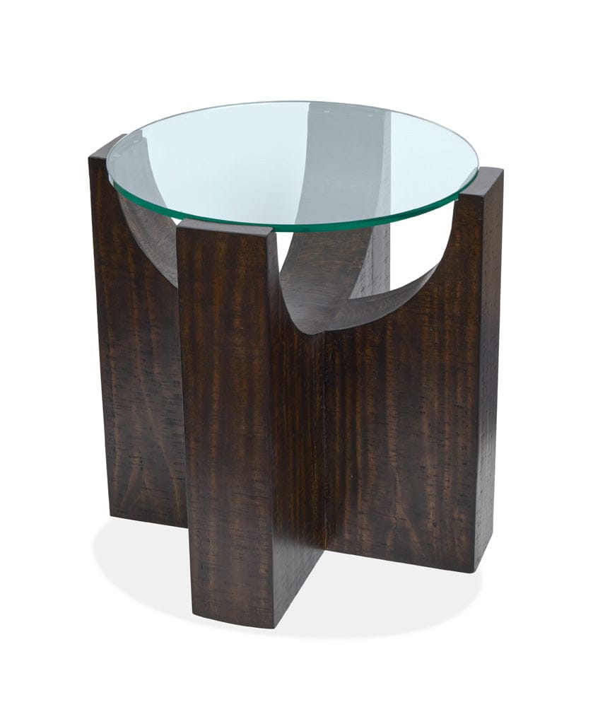 Magnussen - Beckham Rustic Tavern Round End Table - T6336-05 view 2