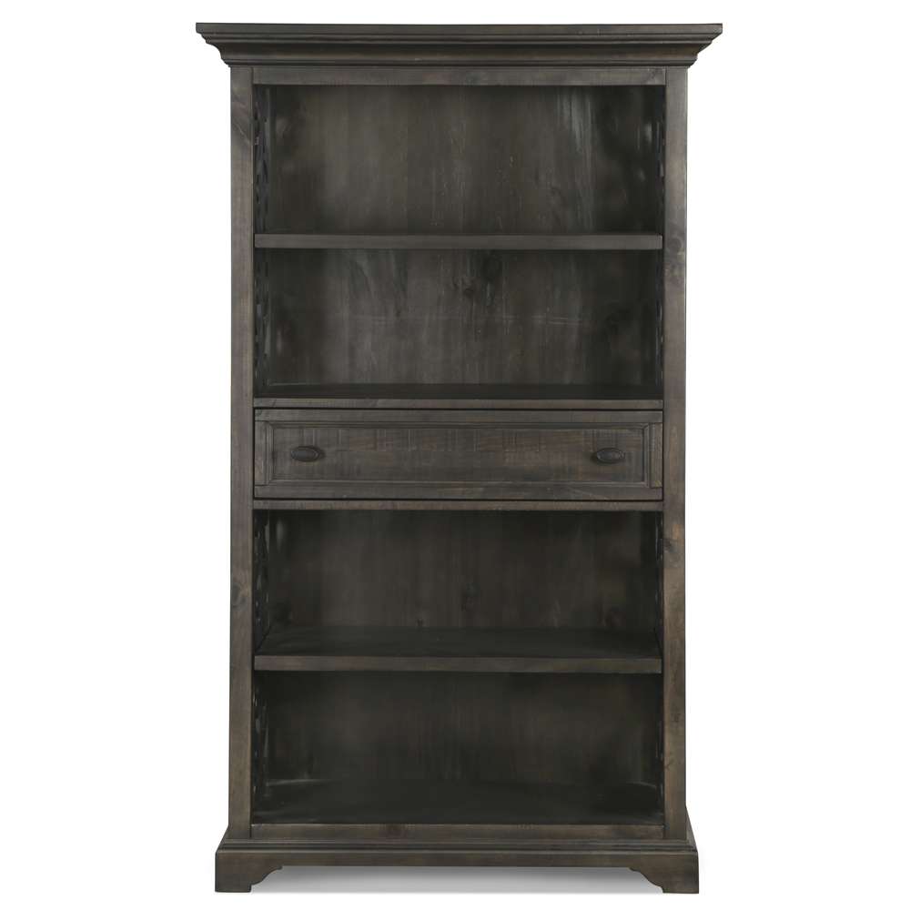 Magnussen - Bellamy Bookcase in Weathered Peppercorn - H2491-20 veiw 1