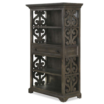 Magnussen - Bellamy Bookcase in Weathered Peppercorn - H2491-20 veiw 2