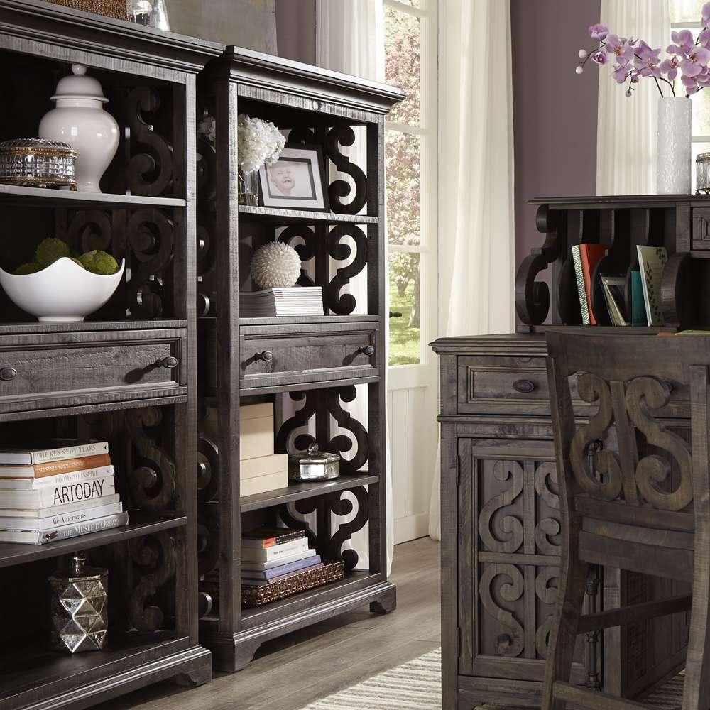 Magnussen - Bellamy Bookcase in Weathered Peppercorn - H2491-20 veiw 4