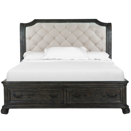 Magnussen - Bellamy Complete King Sleigh Storage Bed - B2491-63 veiw 1