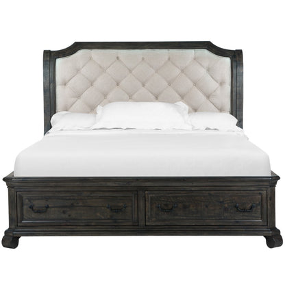 Magnussen - Bellamy Complete Queen Sleigh Storage Bed - B2491-53 veiw 1