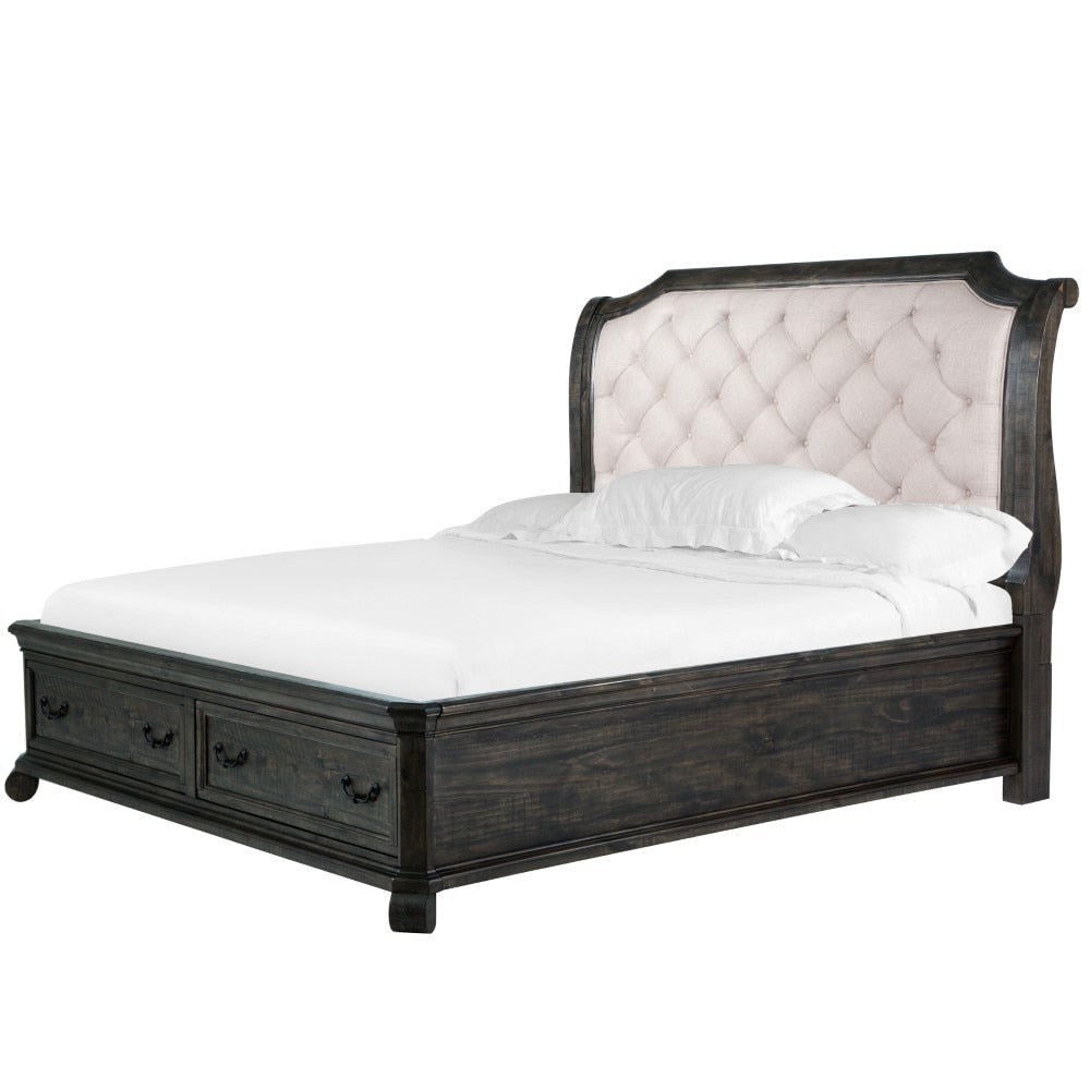 Magnussen - Bellamy Complete Queen Sleigh Storage Bed - B2491-53 veiw 2