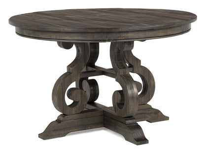 Magnussen - Bellamy Peppercorn 48" Round Dining Table With 4 Side Chairs And Buffet - D2491-22-KIT3 view 2