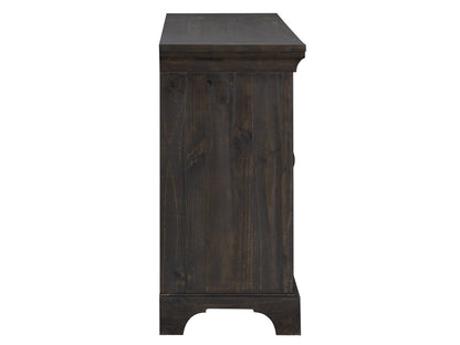 Magnussen - Bellamy Peppercorn 48" Round Dining Table With 4 Side Chairs And Server - D2491-22-KIT2 view 6