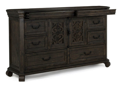 Magnussen - Bellamy Peppercorn Drawer Dresser With Landscape Mirror - B2491-2040 view 10