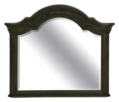 Magnussen - Bellamy Peppercorn Drawer Dresser With Shaped Mirror - B2491-2045 view 6