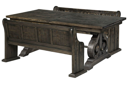 Magnussen - Bellamy Peppercorn Extendable Rectangular Dining Table With 2 Benches - D2491-20-KIT61 view 1