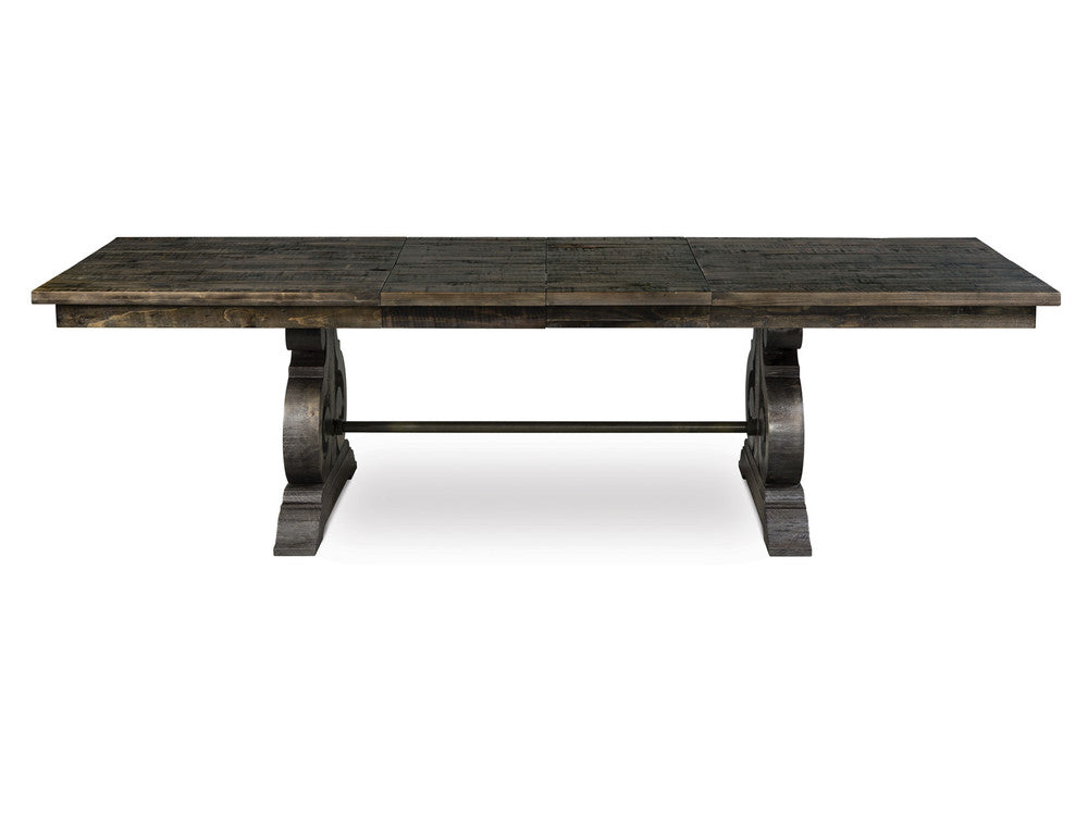 Magnussen - Bellamy Peppercorn Extendable Rectangular Dining Table With 2 Side Chairs 2 Host Chairs Bench And Server - D2491-20-KIT52 view 4