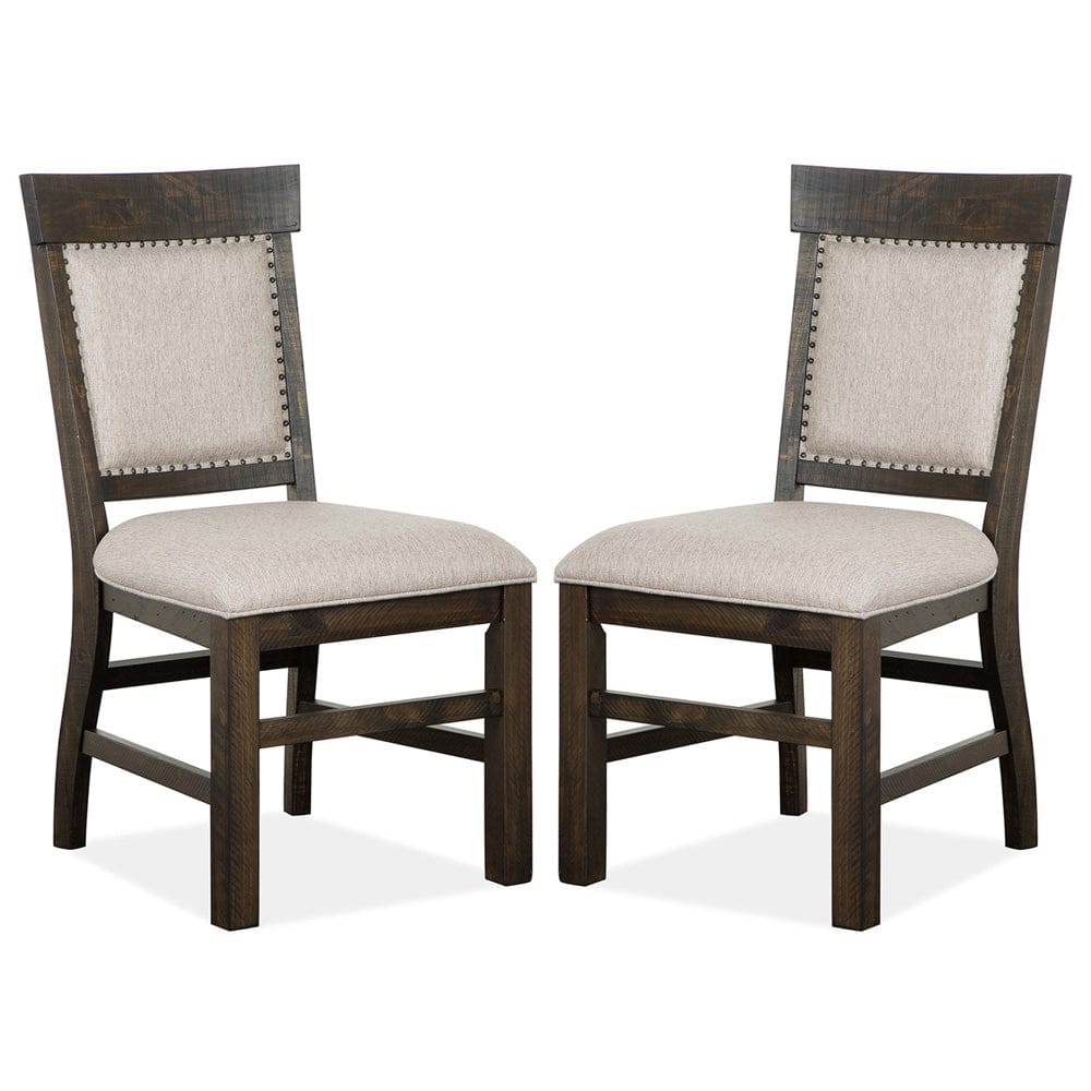 Magnussen - Bellamy Peppercorn Upholstered Side Chair Two Pack - D2491-64 view 1