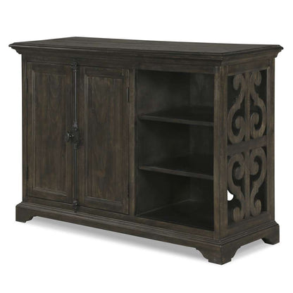 Magnussen - Bellamy Printer Stand in Weathered Peppercorn - H2491-42 veiw 2
