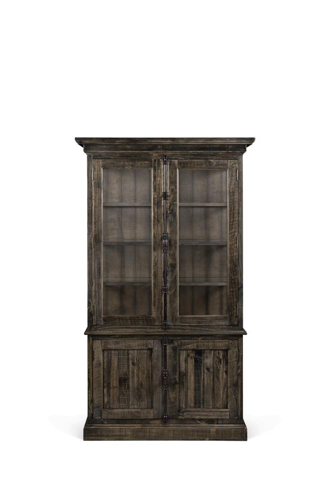 Magnussen - Bellamy Wood China Cabinet - D2491-01T_D2491-01B veiw 2