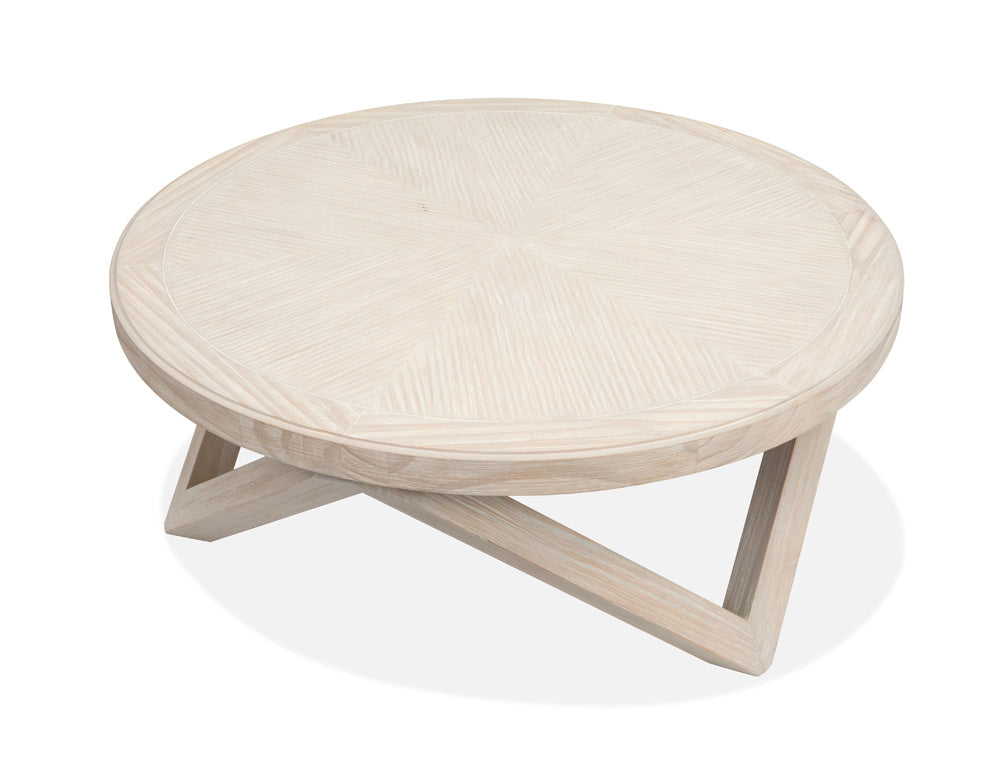 Magnussen - Bostwick Coconut Cream Round Cocktail Table - T6340-45 view 2