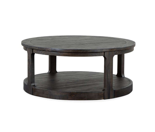 Magnussen - Boswell Round Cocktail Table with Casters - T5263-45 veiw 1