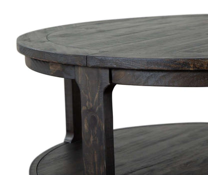 Magnussen - Boswell Round Cocktail Table with Casters - T5263-45 veiw 2