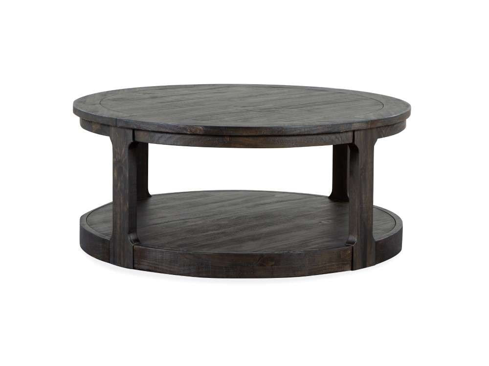 Magnussen - Boswell Round Cocktail Table with Casters - T5263-45 veiw 4