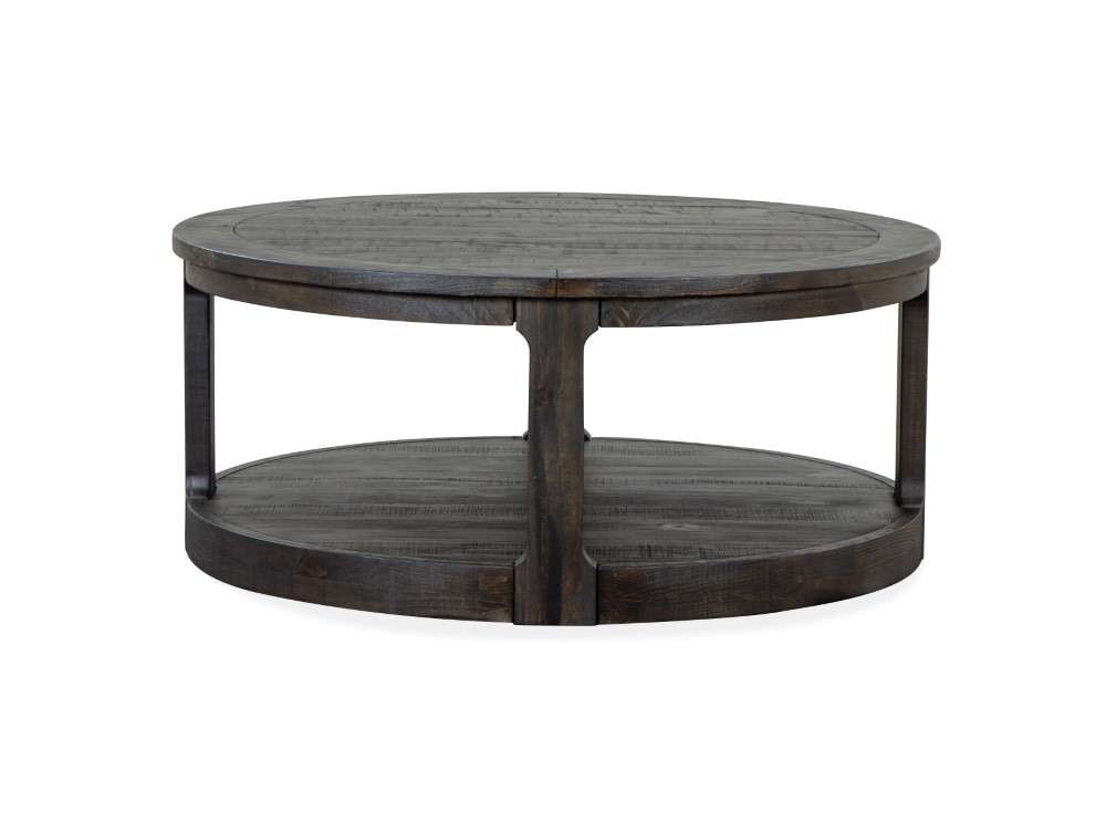 Magnussen - Boswell Round Cocktail Table with Casters - T5263-45 veiw 5