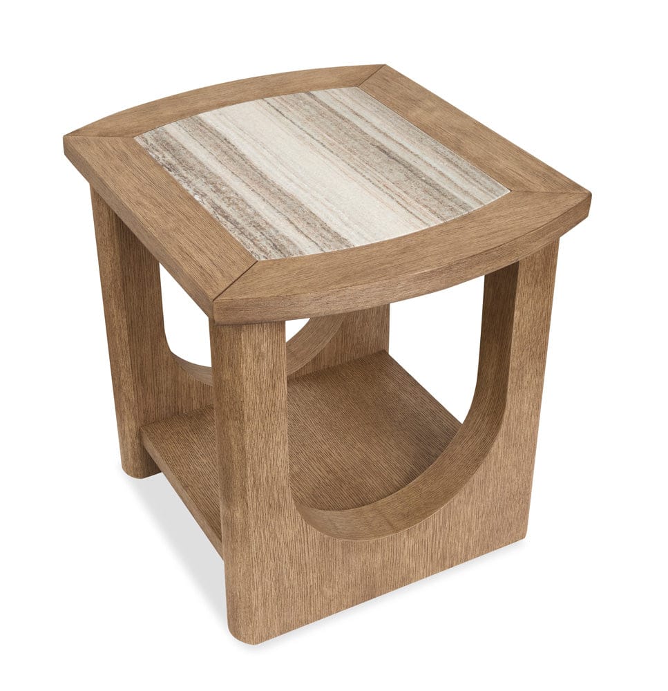 Magnussen - Bradford Riverbed Beige Rectangular End Table - T5950-03 view 4