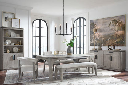 Magnussen - Braelyn Dorian Grey Extendable Rectangular Dining Table - D5874-20 view 8