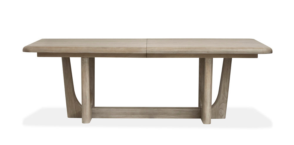 Magnussen - Braelyn Dorian Grey Extendable Rectangular Dining Table With 2 Benches And Server - D5874-21-KIT23 view 5
