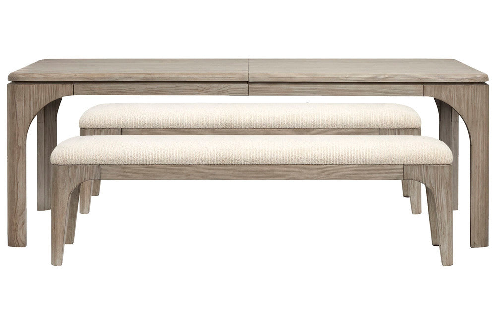 Magnussen - Braelyn Dorian Grey Extendable Rectangular Dining Table With 2 Benches - D5874-20-KIT22 view 1
