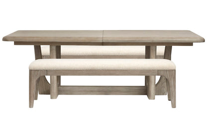 Magnussen - Braelyn Dorian Grey Extendable Rectangular Dining Table With 2 Benches - D5874-21-KIT22 view 1
