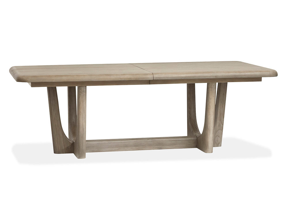 Magnussen - Braelyn Dorian Grey Extendable Rectangular Dining Table With 2 Benches - D5874-21-KIT22 view 2