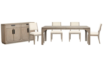 Magnussen - Braelyn Dorian Grey Extendable Rectangular Dining Table With 4 Side Chairs And Server - D5874-20-KIT2 view 1