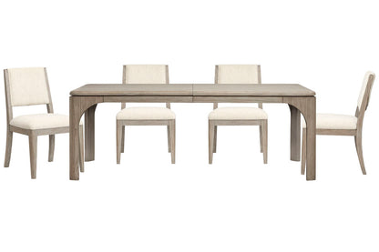 Magnussen - Braelyn Dorian Grey Extendable Rectangular Dining Table With 4 Side Chairs - D5874-20-KIT1 view 1