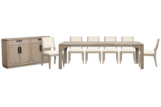 Magnussen - Braelyn Dorian Grey Extendable Rectangular Dining Table With 6 Side Chairs And Server - D5874-20-KIT5 view 1