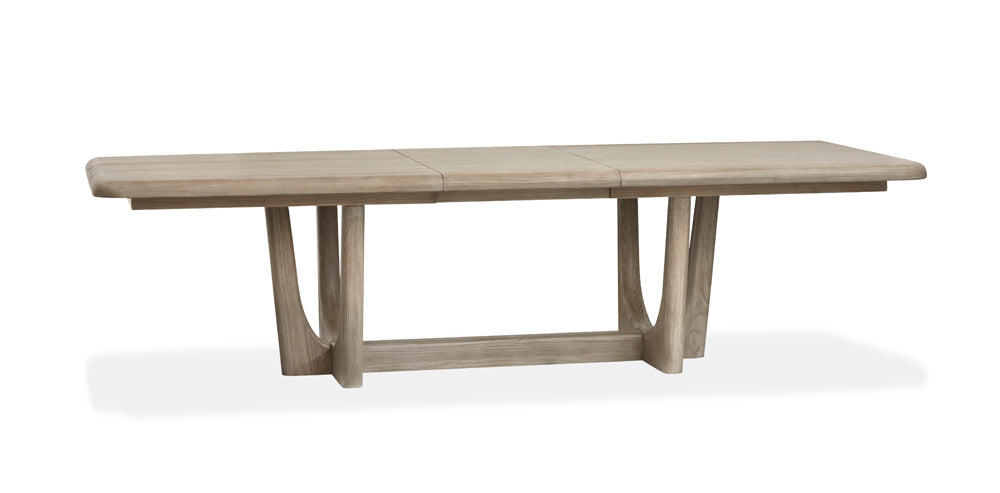 Magnussen - Braelyn Dorian Grey Extendable Trestle Dining Table - D5874-21 view 2