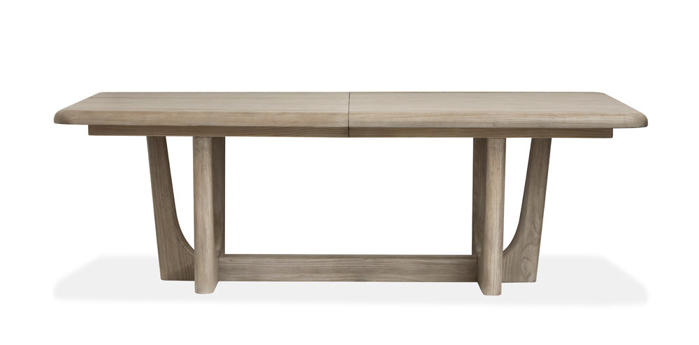 Magnussen - Braelyn Dorian Grey Extendable Trestle Dining Table - D5874-21 view 4