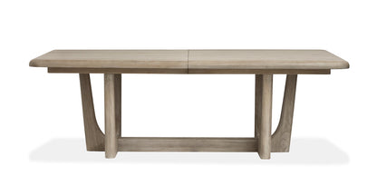 Magnussen - Braelyn Dorian Grey Extendable Trestle Dining Table - D5874-21 view 4