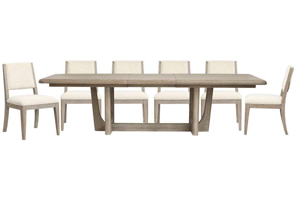Magnussen - Braelyn Dorian Grey Extendable Trestle Dining Table With 6 Side Chairs - D5874-21-KIT4 view 1