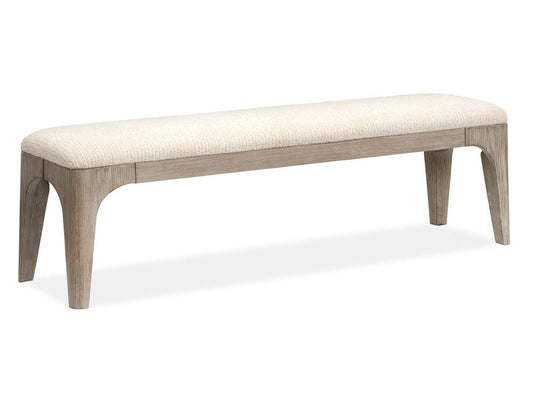 Magnussen - Braelyn Dorian Grey Long Bench - D5874-68 view 1