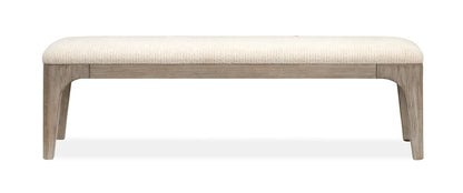 Magnussen - Braelyn Dorian Grey Long Bench - D5874-68 view 2