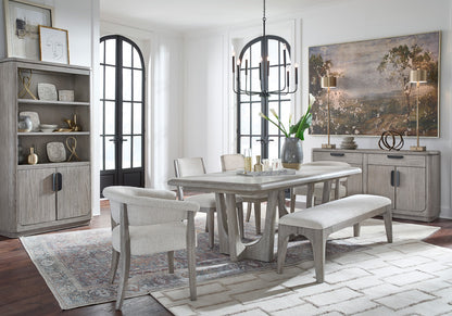 Magnussen - Braelyn Dorian Grey Long Bench - D5874-68 view 6