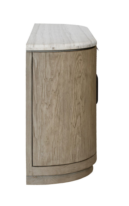 Magnussen - Braelyn Dorian Grey Stone Top Buffet - D5874-14 view 3