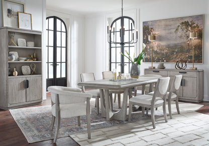 Magnussen - Braelyn Dorian Grey Upholstered Host Chair Two Pack - D5874-76 view 10