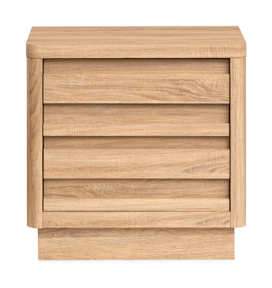 Magnussen - Brentwood Heights Provincial Brown Drawer Nightstand - B6381-01 view 2