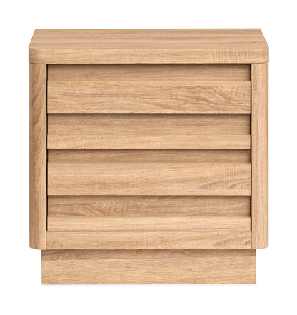 Magnussen - Brentwood Heights Provincial Brown Drawer Nightstand - B6381-01 view 2