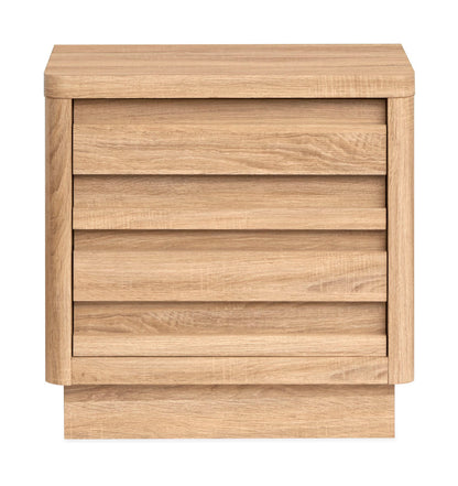 Magnussen - Brentwood Heights Provincial Brown King Panel Storage Bed With Nightstand - B6381-64A-KIT1 view 4