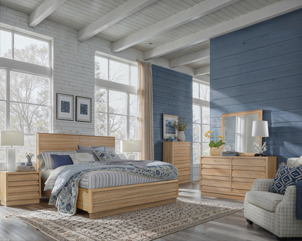 Magnussen - Brentwood Heights Provincial Brown Queen Panel Bed - B6381-54 view 2