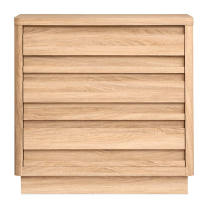 Magnussen - Brentwood Heights Provincial Brown Queen Panel Storage Bed And Single Drawer Dresser With Portrait Mirror - B6381-54A-KIT4 view 5