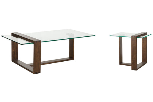 Magnussen - Bristow Acorn Rectangular Cocktail Table With End Table - T4527-43KIT1 view 1