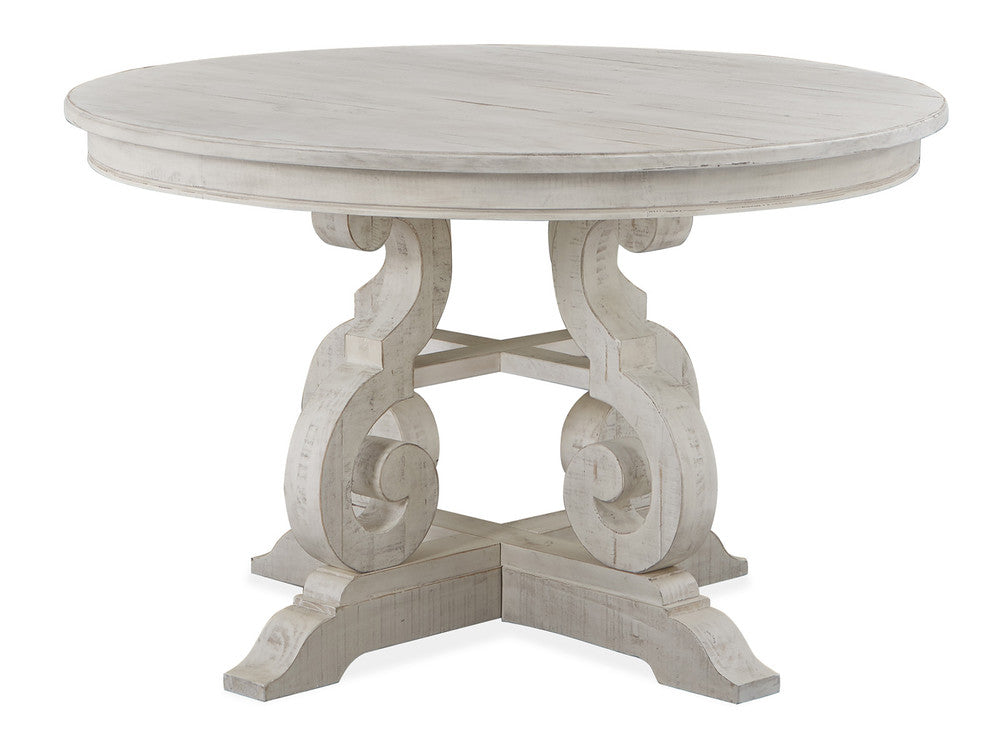 Magnussen - Bronwyn Alabaster 48" Round Dining Table With 4 Side Chairs And Server - D4436-22-KIT2 view 4