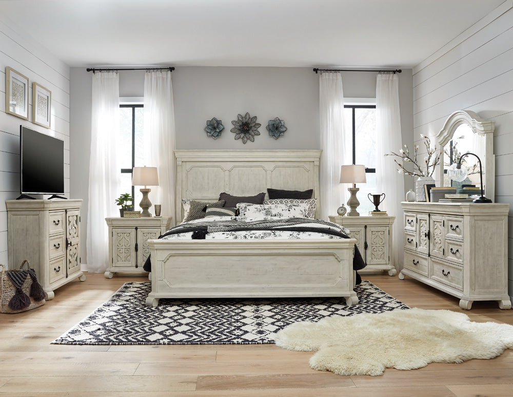 Magnussen - Bronwyn Alabaster California King Panel Bed - B4436-74 view 3