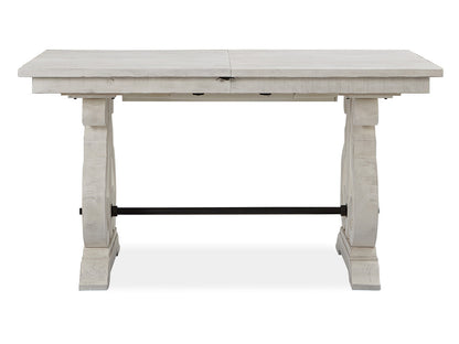 Magnussen - Bronwyn Alabaster Extendable Rectangular Counter Height Dining Table With 4 Counter Chairs And Buffet - D4436-42-KIT3 view 3